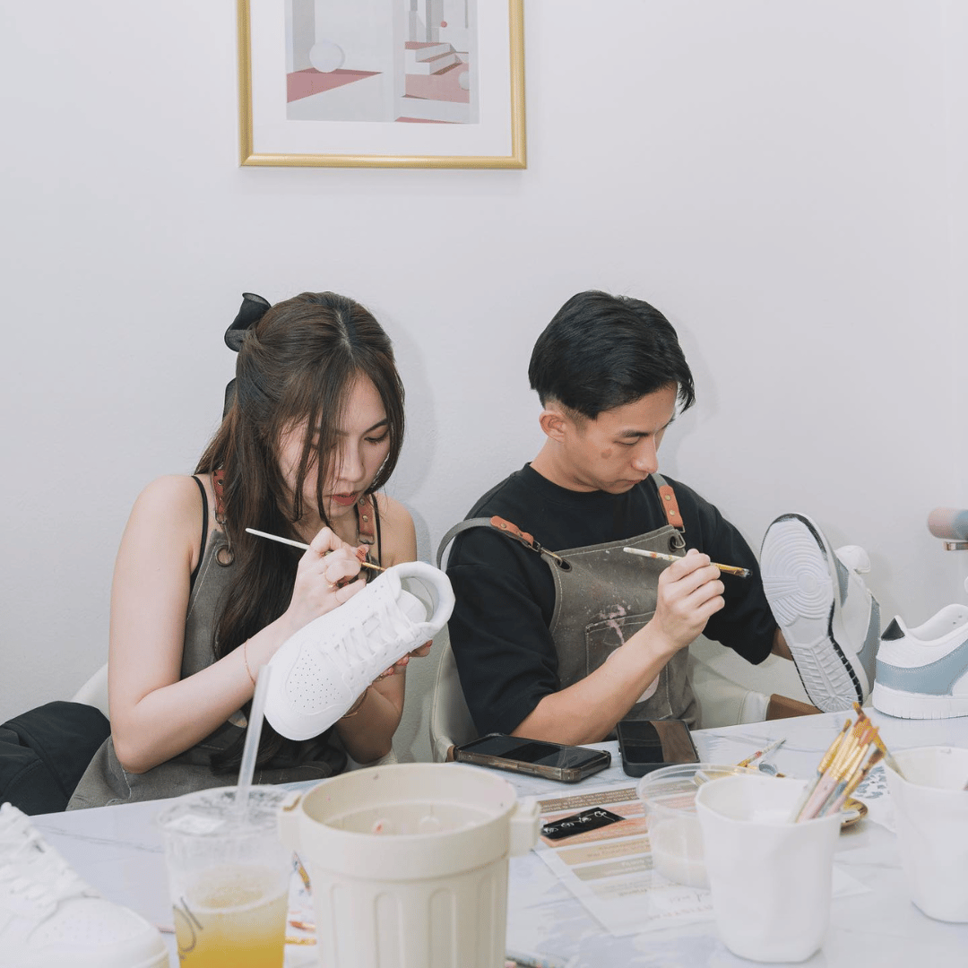 His & Hers Sneakers Art-Jamming Experience
