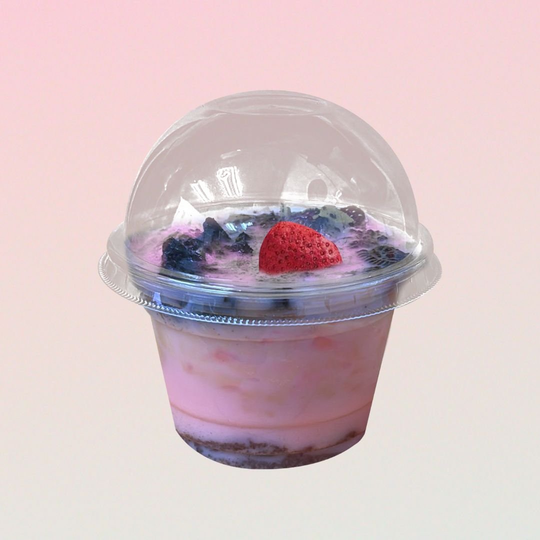 Strawberry Milkshake with Boba DIY Kit