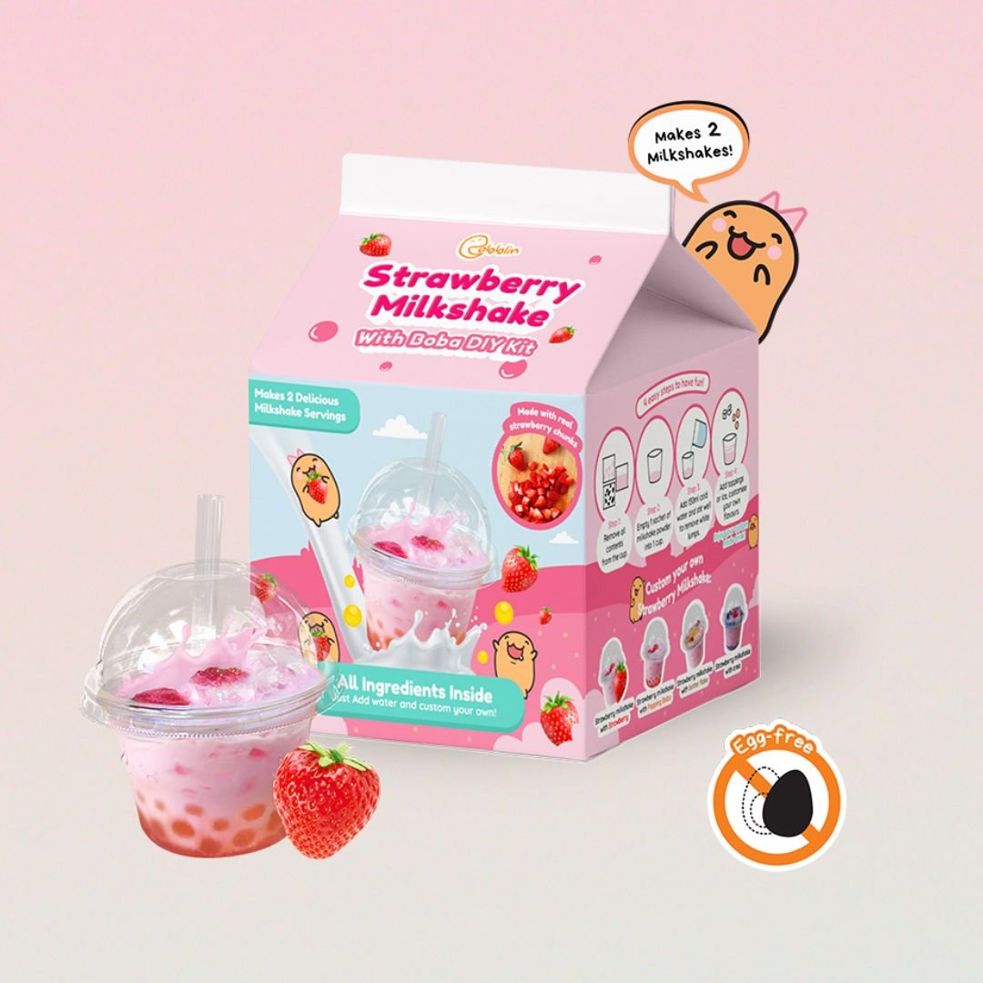 XMAS DIY Kit Bundle Package A (Waffle & Pudding + Strawberry Milkshake + Twinkle Pop Brownie Popsicle)