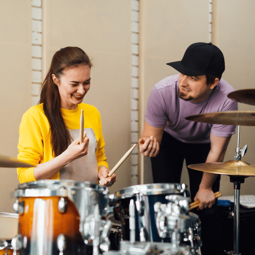 Four 1-Hour Contemporary Music Class Experience (Choice of Guitar/Piano/Drums/Ukulele)