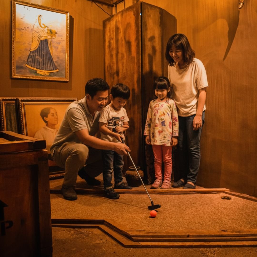 Minigolf Mystery Adventure Family Bundle (2 Adults + 2 Kids)