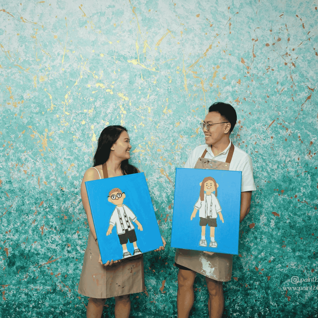 "Paint Your Partner Experience" for 2 Couples (4-Pax)