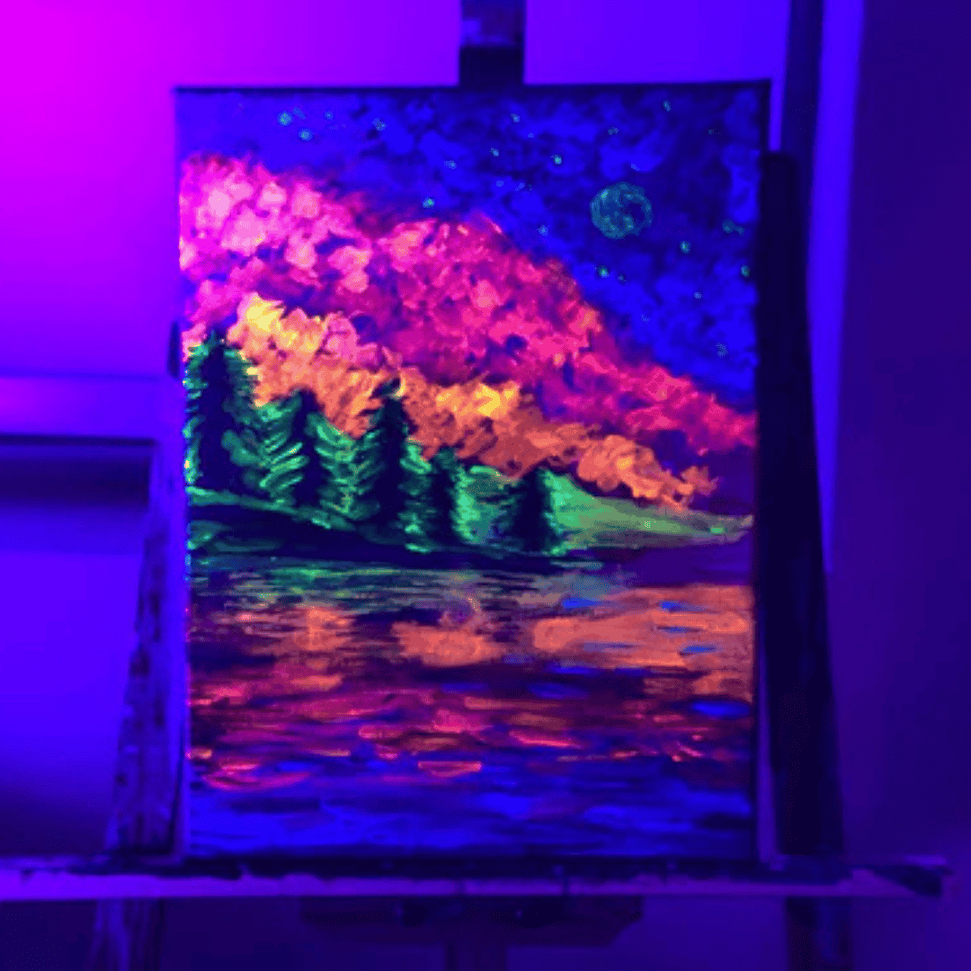 Glow in the Dark Painting Workshop