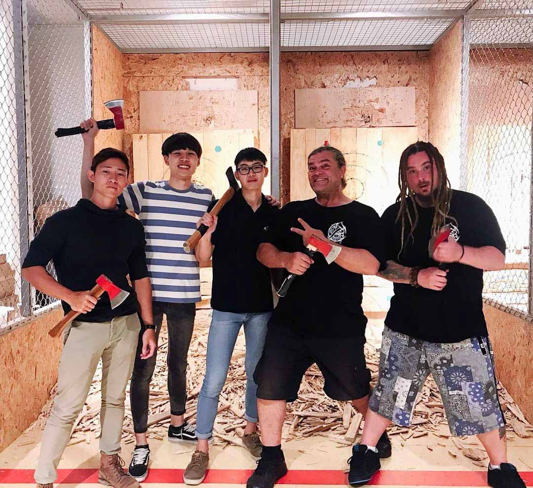 Axe-Throwing Session for 5