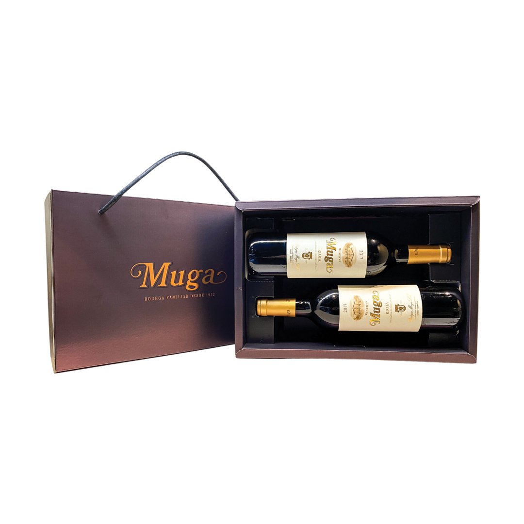 Bodegas Muga Rioja Reserva Gift Set 2017 750ML X 2BOT