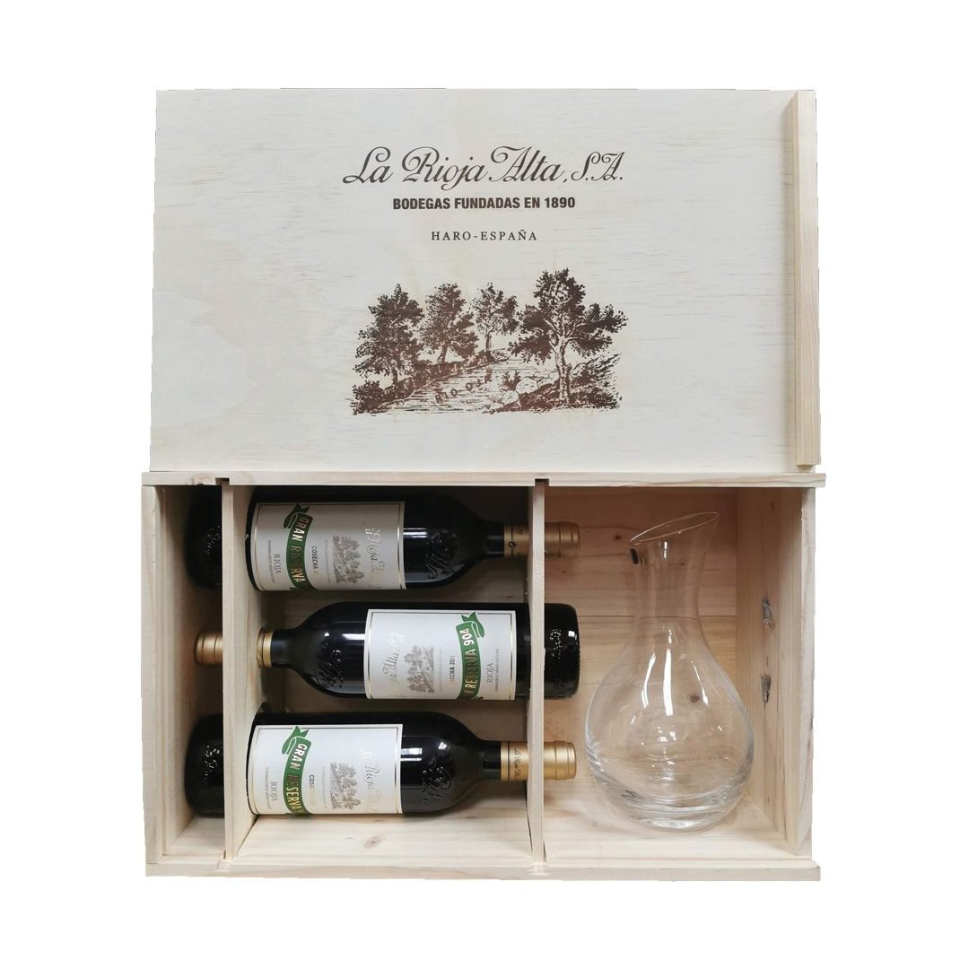 La Rioja Alta Gran Reserva 904 2015 With Decanter Set