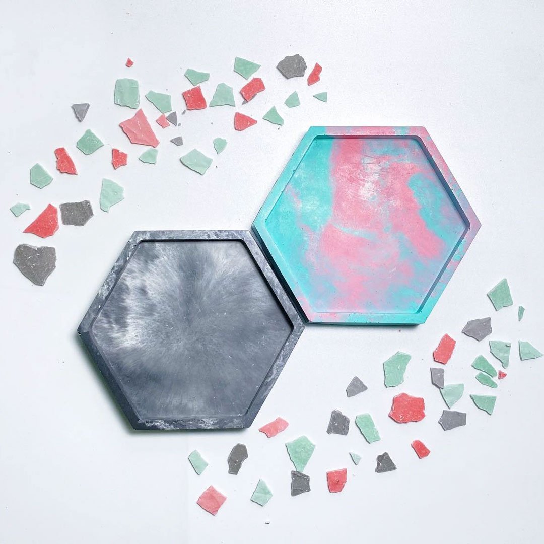 Marbled Coaster Dish Workshop