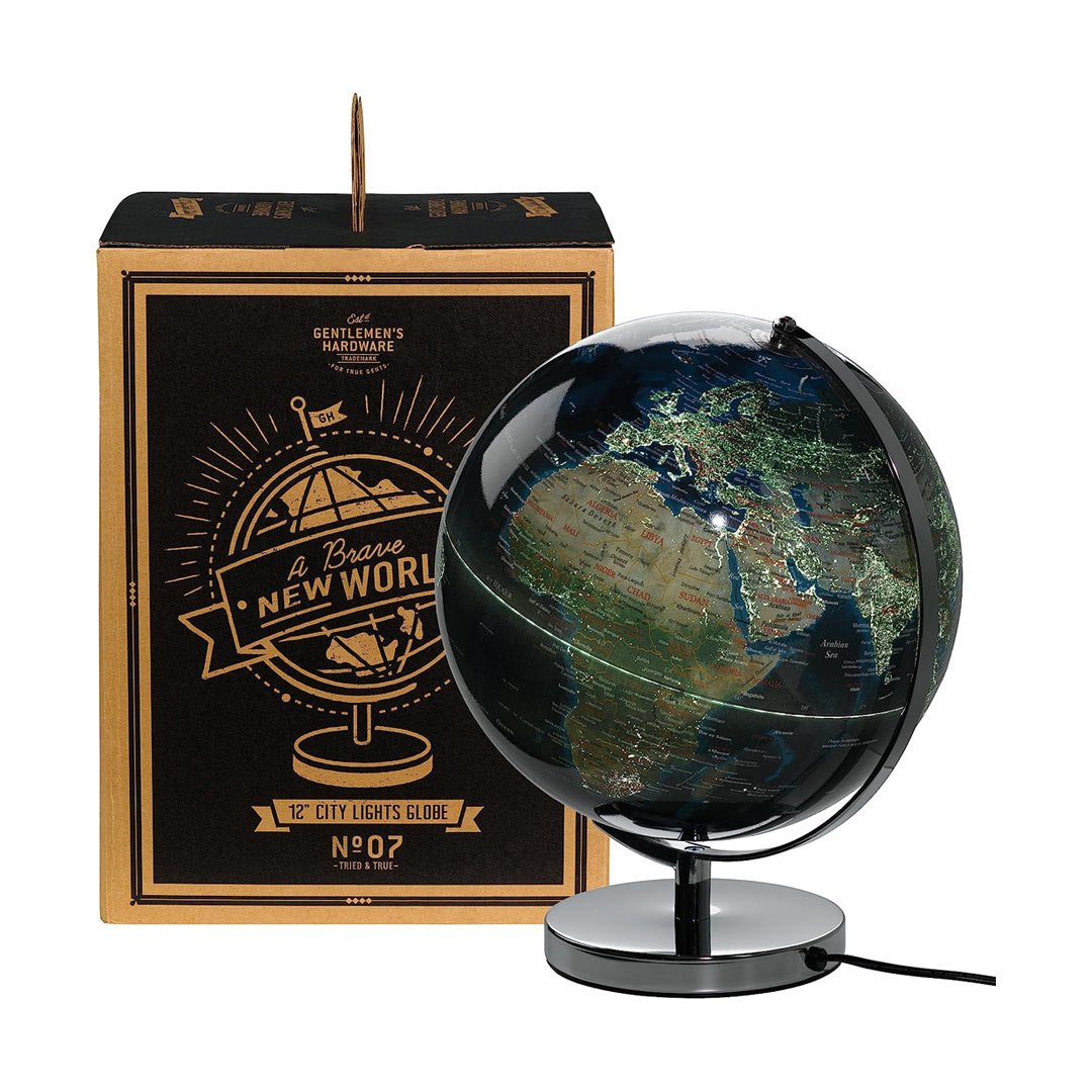 12-inch City Lights Globe Light by Gentlemen's Hardware