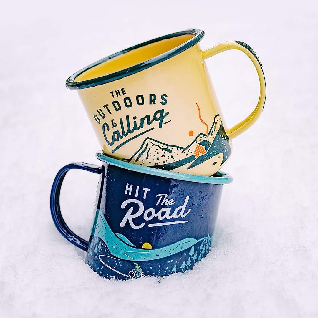 "Bicycle" Enamel Mug by Gentlemen's Hardware