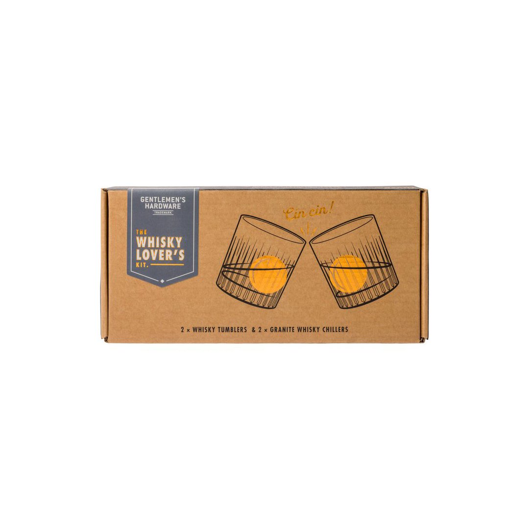 Cocktail Tumbler & Whiskey Stones Set