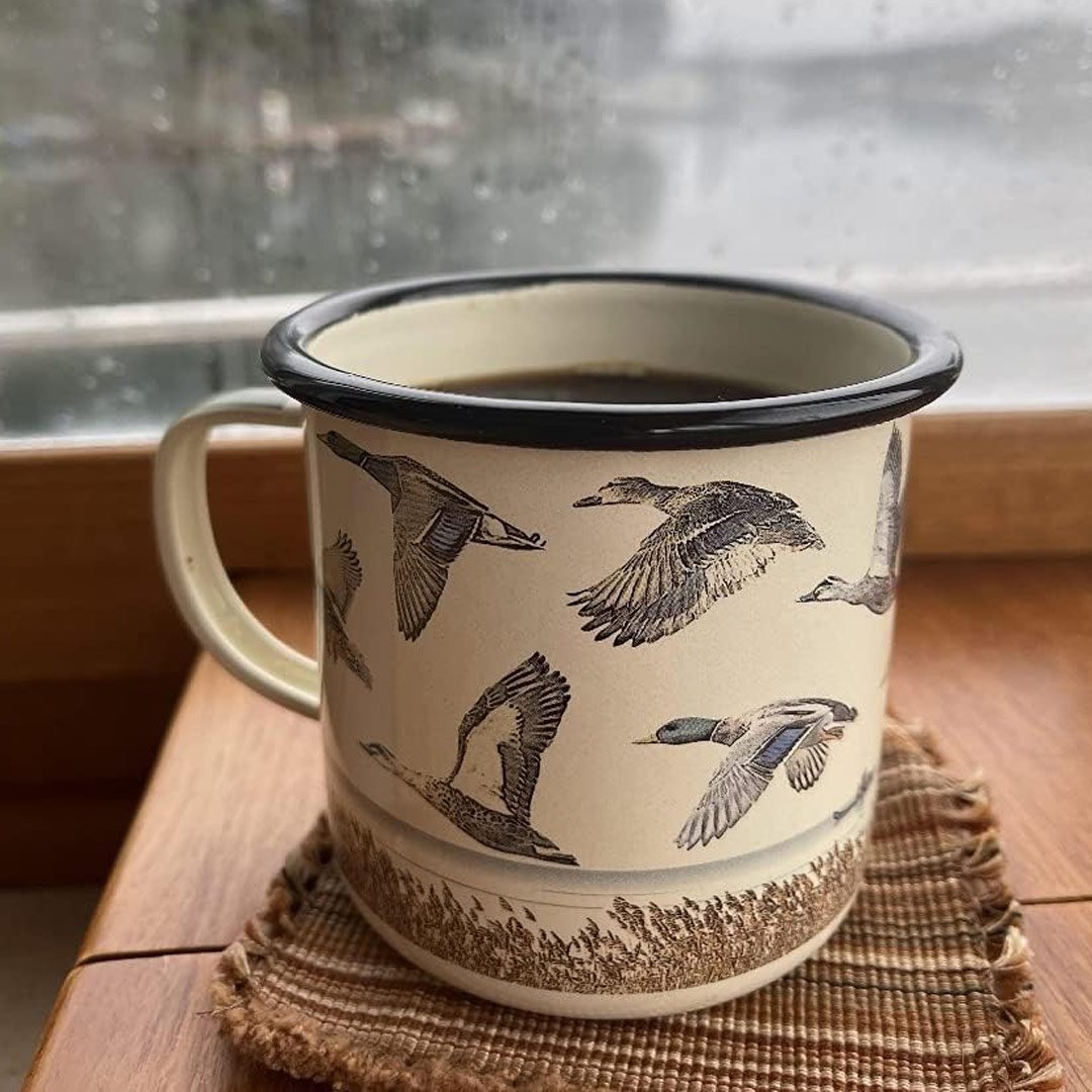 "Lake & Ducks" Enamel Mug by Gentlemen's Hardware