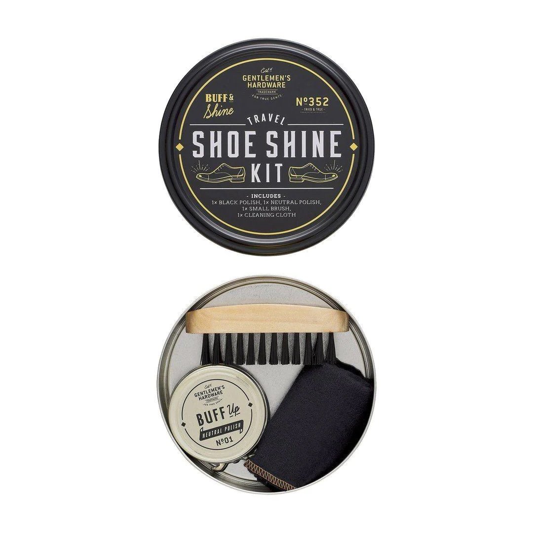 Travel Shoe Shine Tin by Gentlemen's Hardware