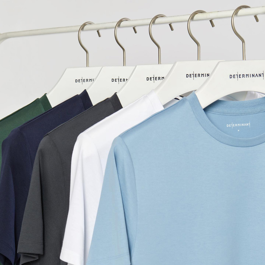 Super Soft Crew Neck T-Shirt by Determinant