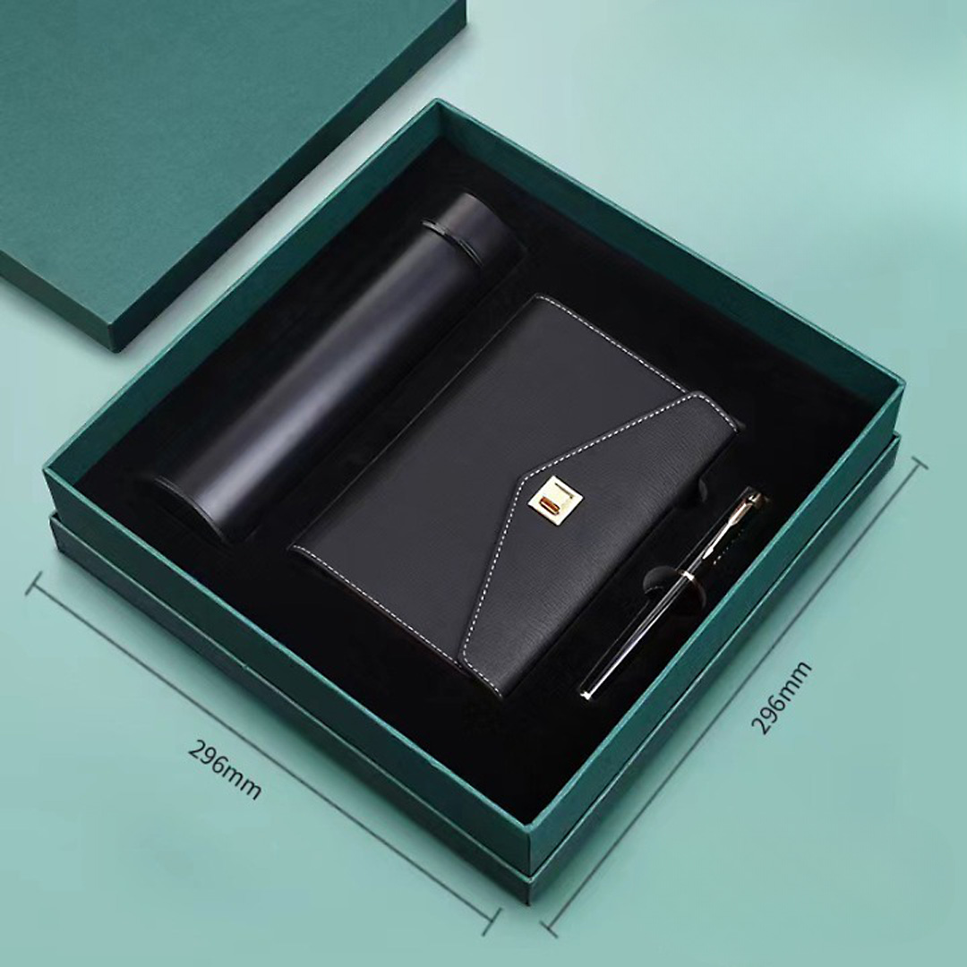 Tumbler, Pen & Notebook Gift Box (Set of 4)