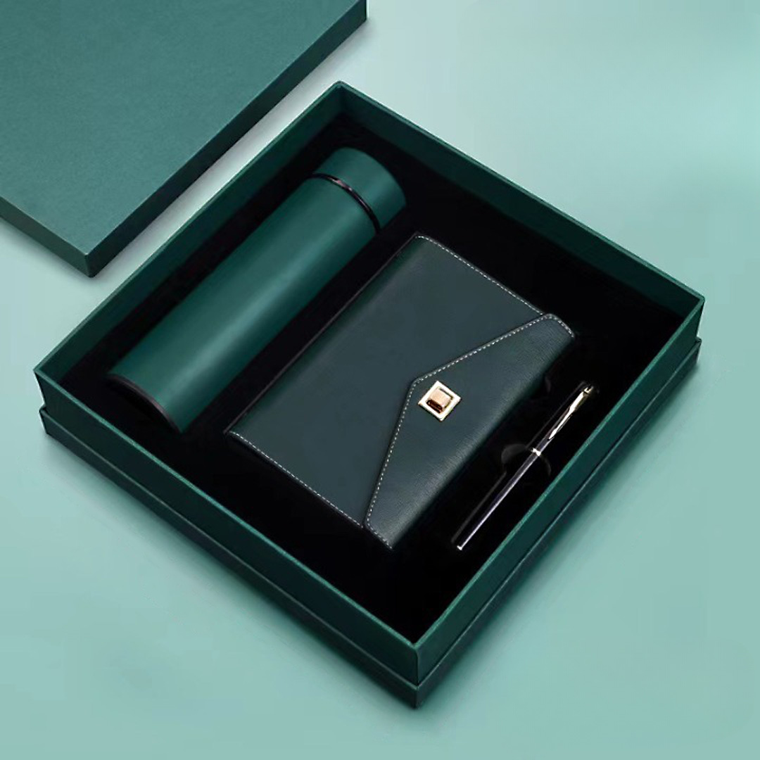 Tumbler, Pen & Notebook Gift Box (Set of 4)