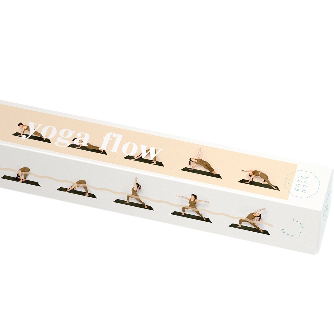 Calm Club Yoga Flow Poster