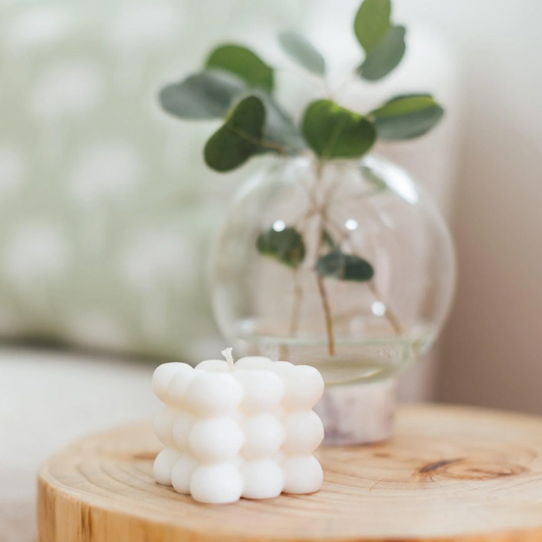 Bubble Sculpture Candle
