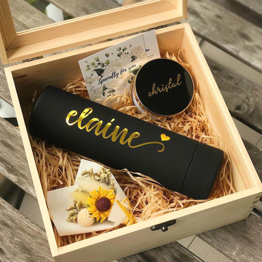 Vacuum Insulated 2 Flasks Couple Bundle Individually Packed