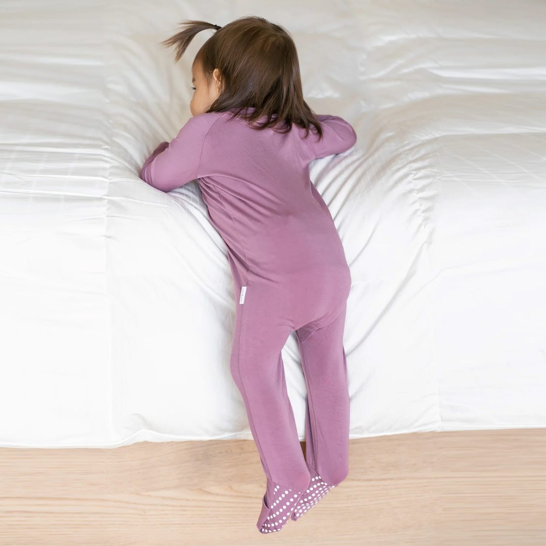 Premium Bamboo Long Sleeve Zippies