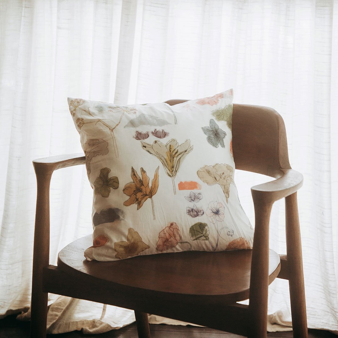 Cushion Cover Made with Liberty Fabric