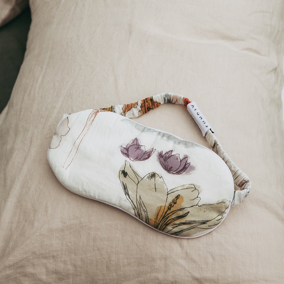 Eye Mask Made with Liberty Fabric