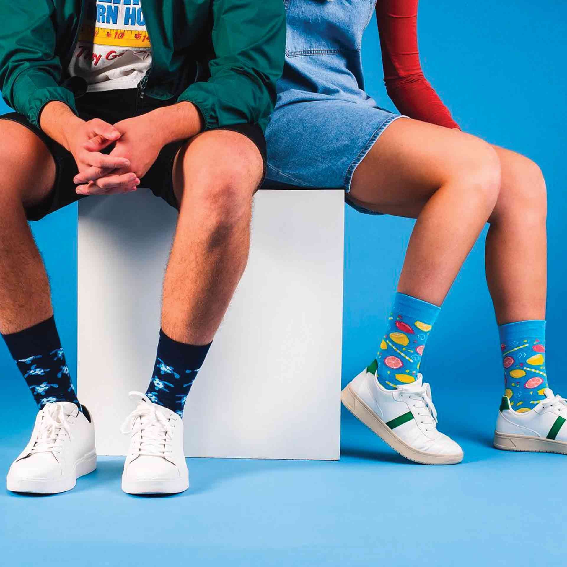 Talking Toes Courage Crew Socks Bundle (2 Pairs)