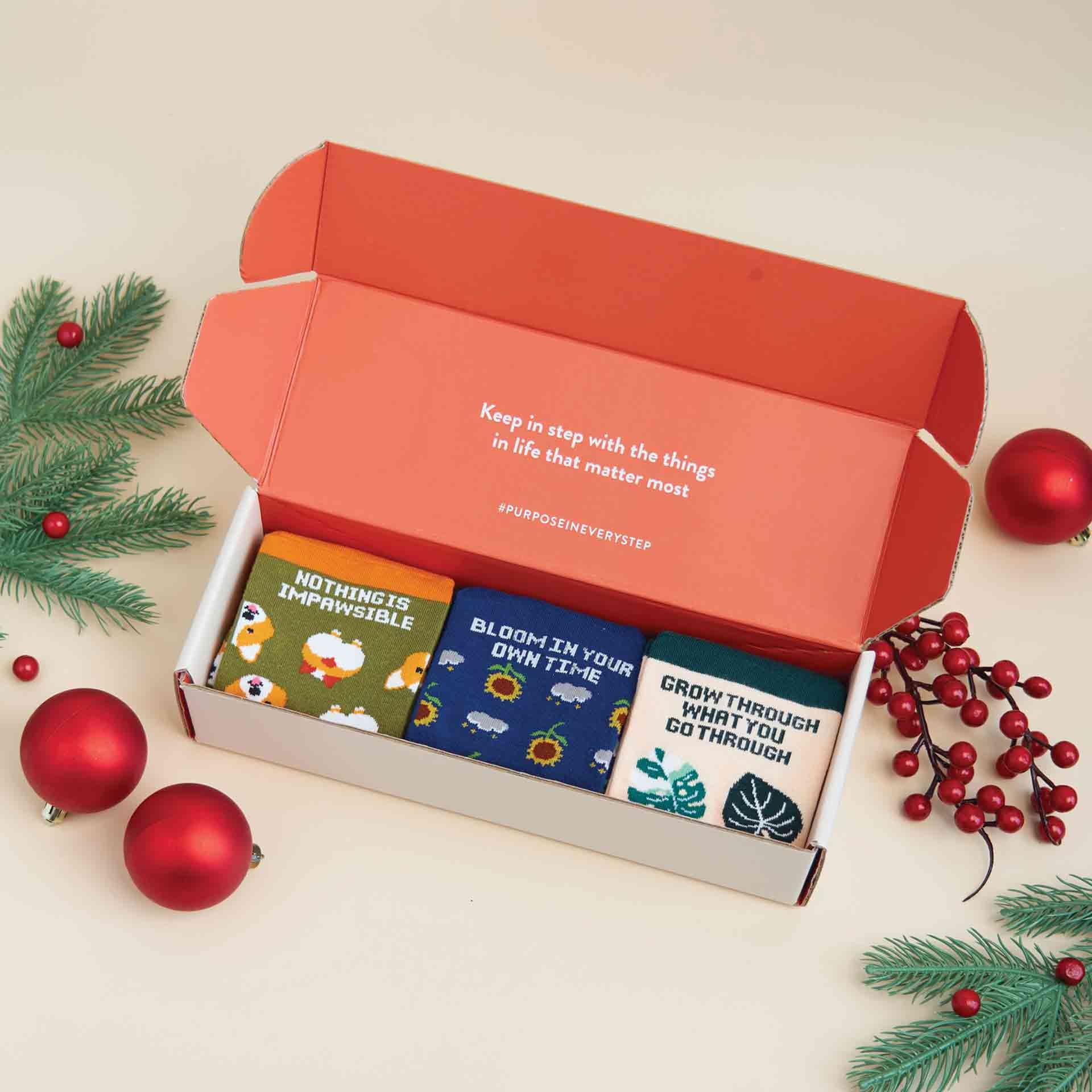 Talking Toes Socks Positive Gift Pack