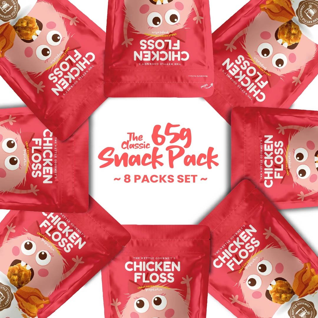 The Kettle Gourmet "Chicken Floss" Popcorn Set
