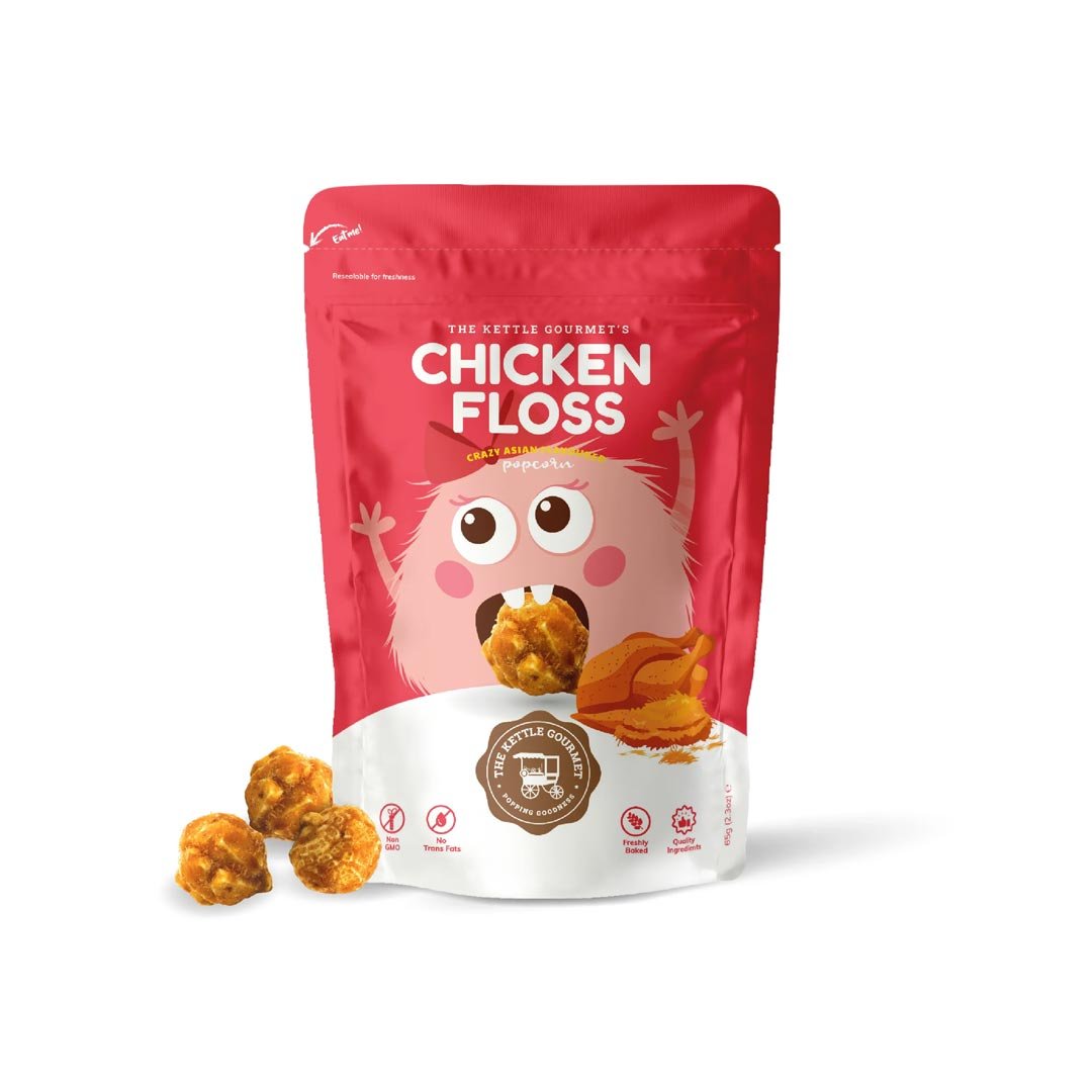 The Kettle Gourmet "Chicken Floss" Popcorn Set