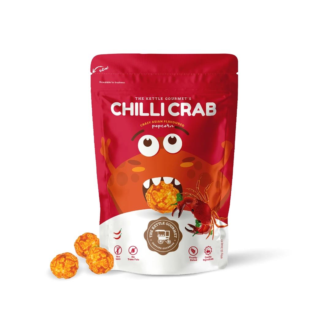 The Kettle Gourmet "Chilli Crab" Popcorn Set