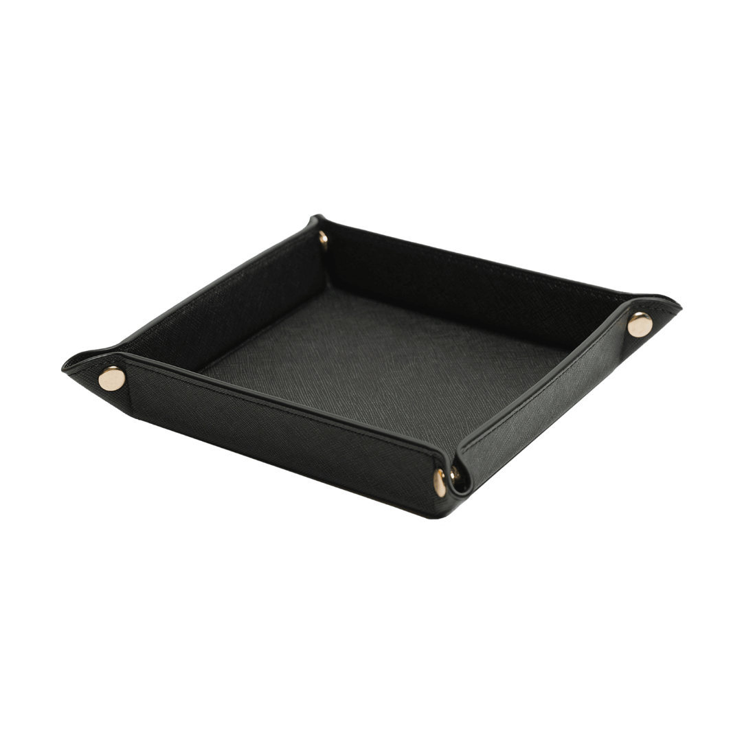 Large Saffiano Leather Tray