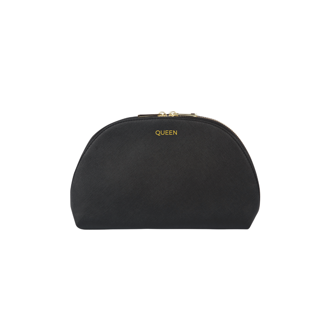 Personalised Saffiano Leather Organiser Pouch