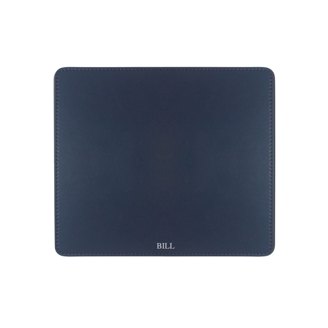 Personalised Saffiano Leather Mouse Pad