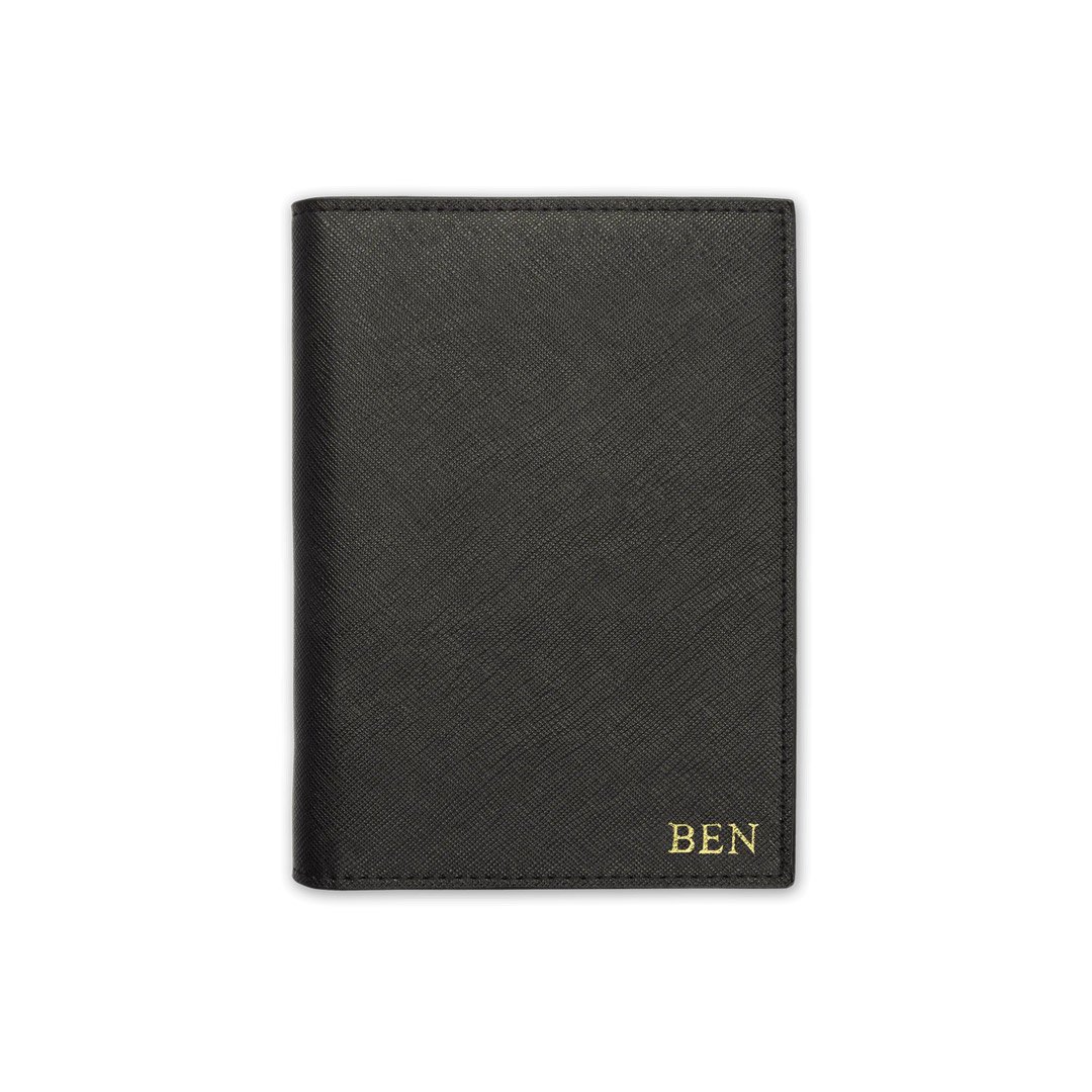 Personalised Saffiano Passport Cover