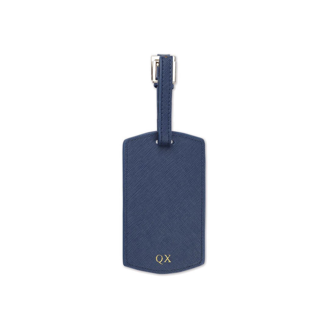 Personalised Saffiano Luggage Tag
