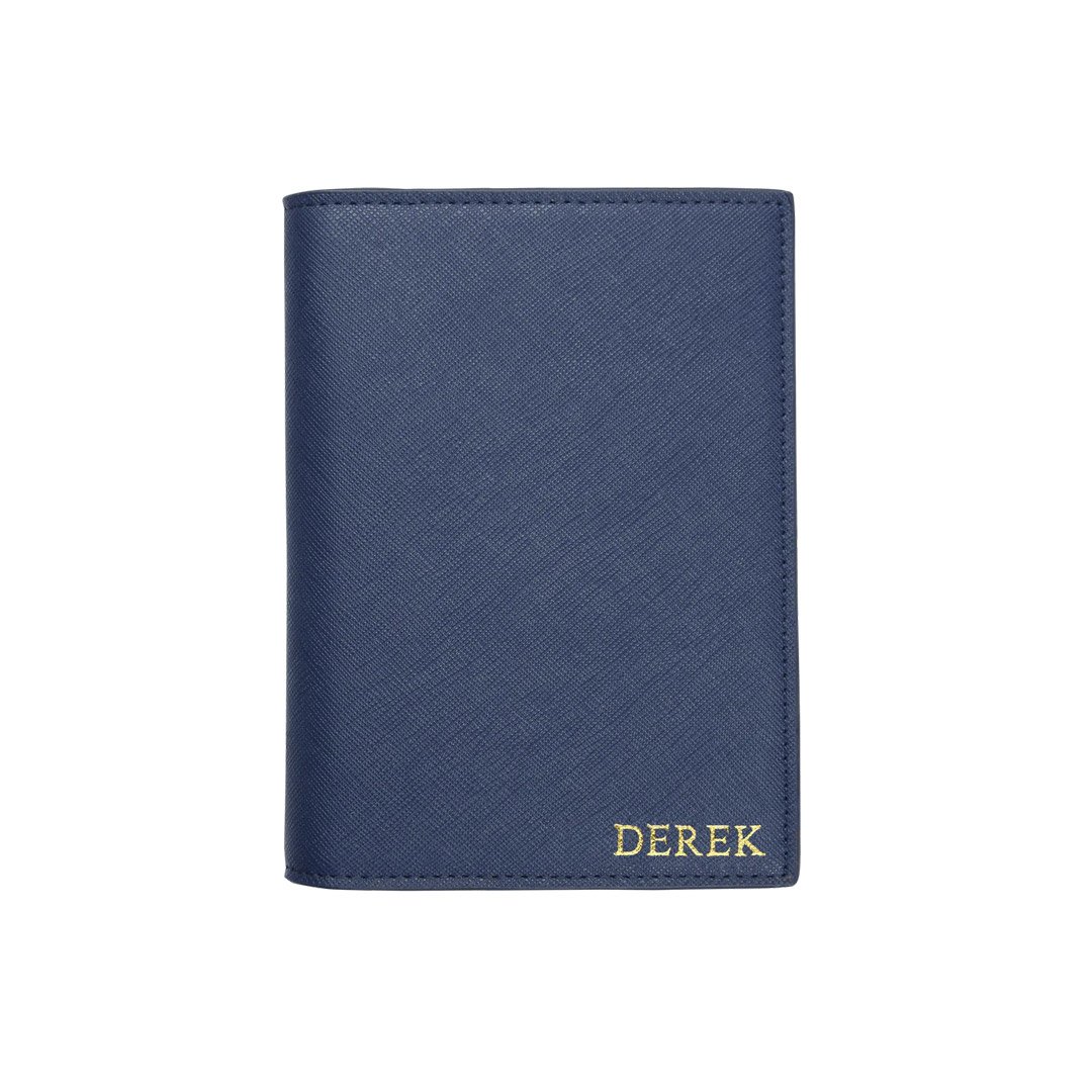 Personalised Saffiano Passport Cover