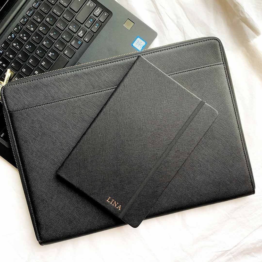 Personalised A5 Saffiano Notebook