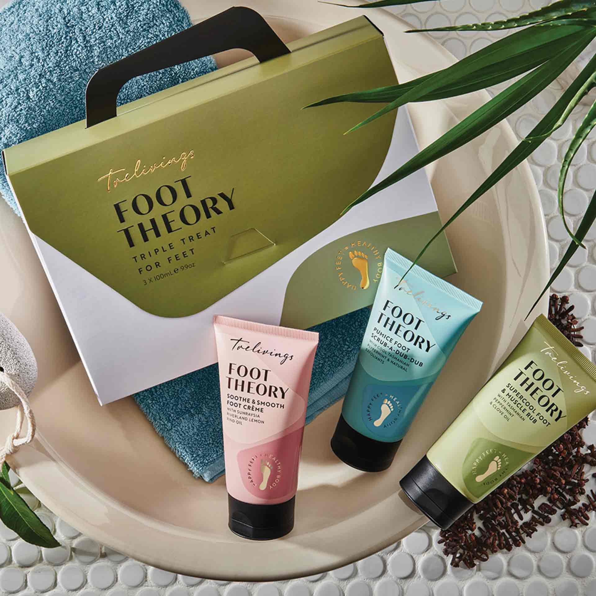 Trelivings Foot Theory - Triple Treat for Feet