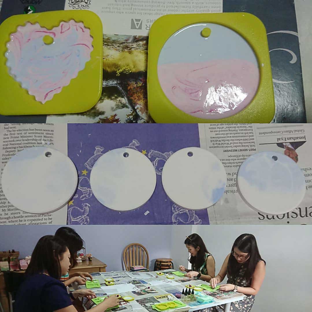 Marble Scented Stone Making Class