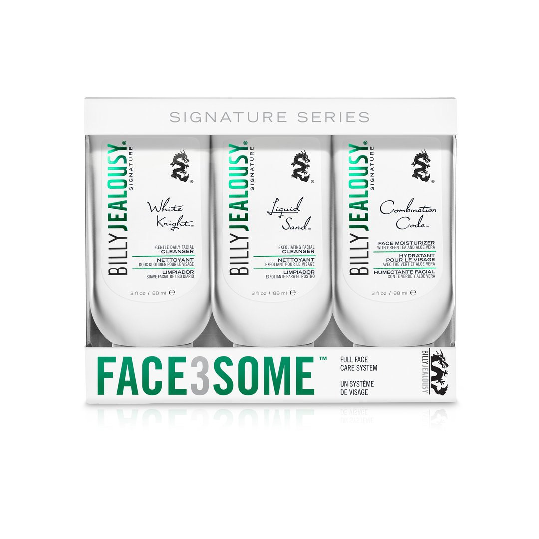 "Billy Jealousy Face3some" Travel-Size Face Trio