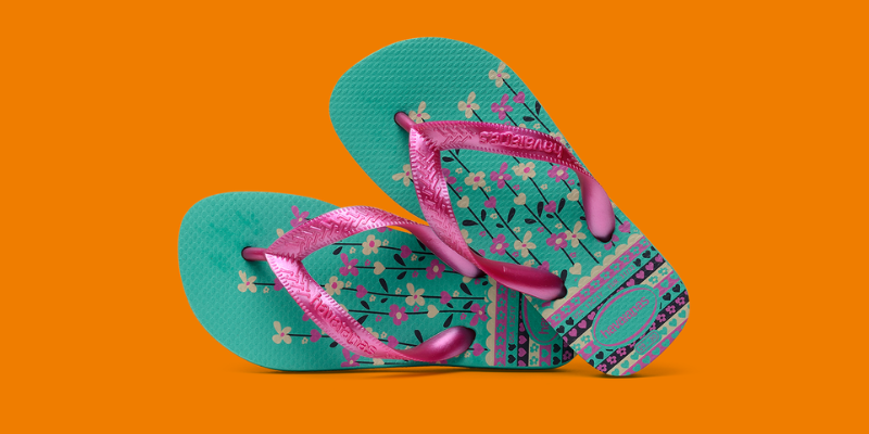 Teal havaianas online